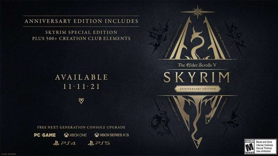Ang Elder Scrolls V Skyrim Anniversary Edition