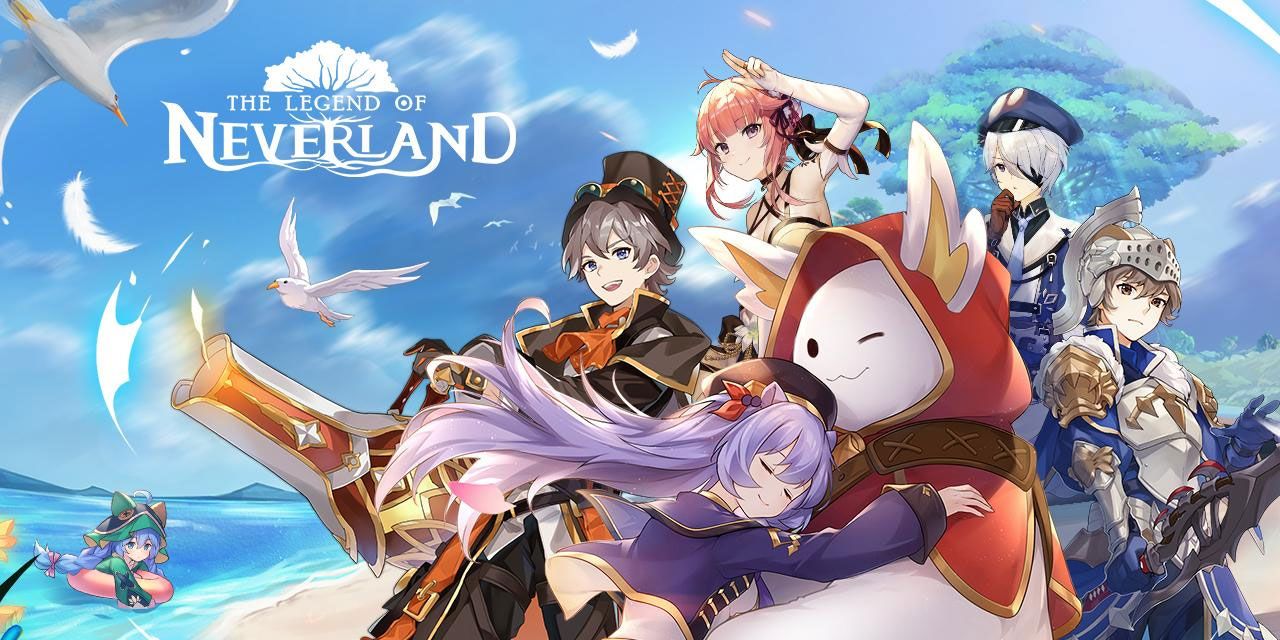 The Legend Of Neverland Cover Art With All Class Characters