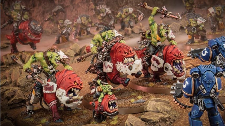 Warhammer-аас Beast Snagga Orks-ийн арми 40,000