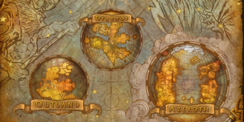 World Of Warcraft Map