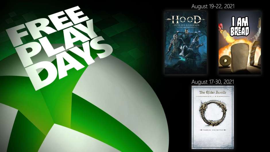 Xbox Free Play Days: The Elder Scrolls Online, Hood Outlaws and Legends, I Am Bread