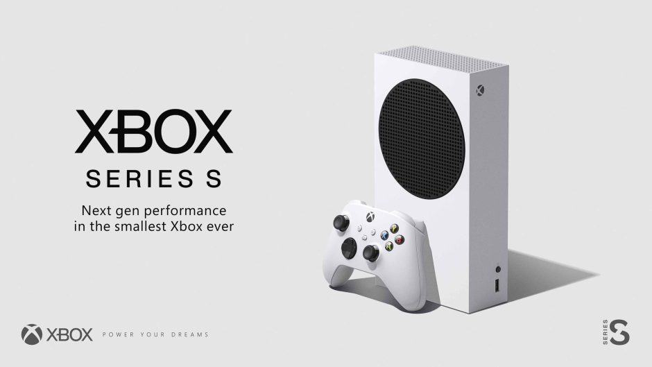 Xbox Series S-konsollkontroller skalert