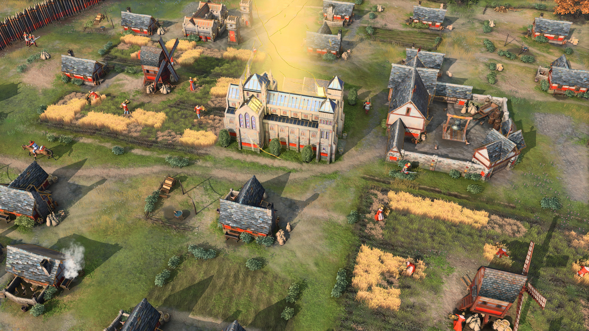 Age of Empires IV Gamescom 2021 spēles reklāmkadri
