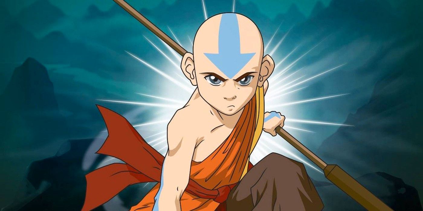 Avatar Dènye Airbender Aang