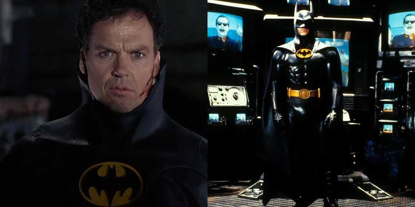 Batman Michael Keaton Batman The Flash Batsuit