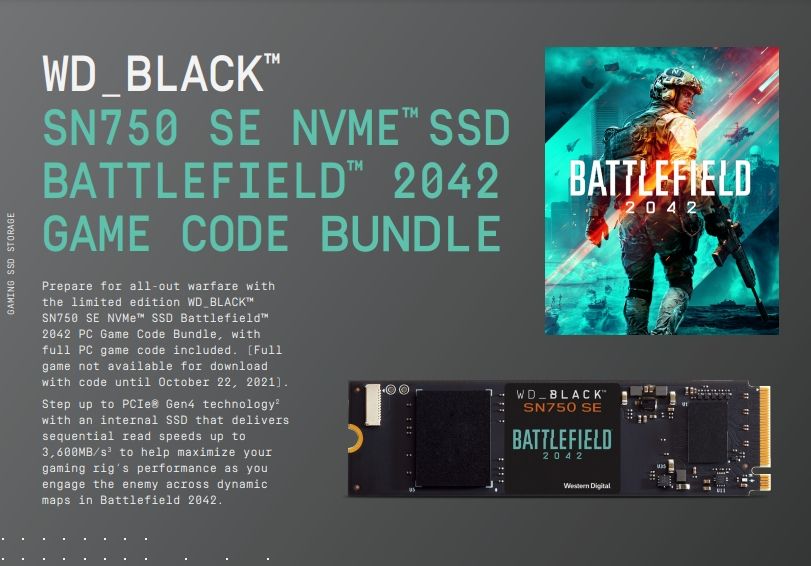 Battlefield 2042 SSD Bundle -kuva