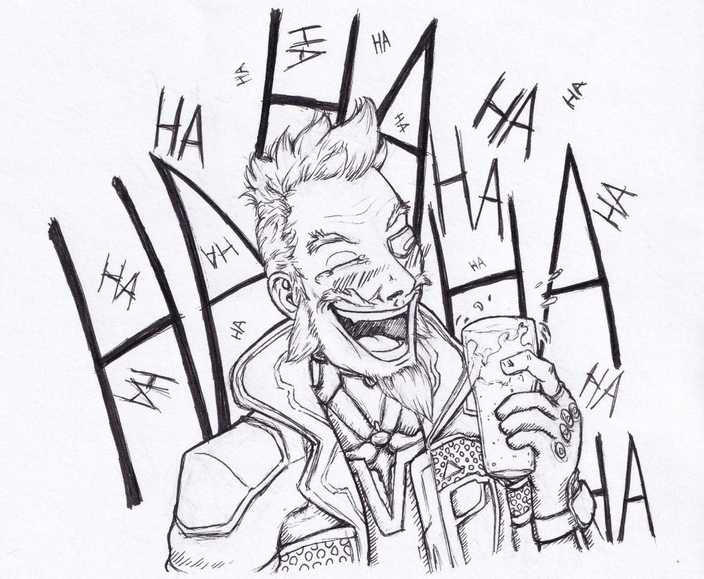 Borderlands 3 Zane Laughing