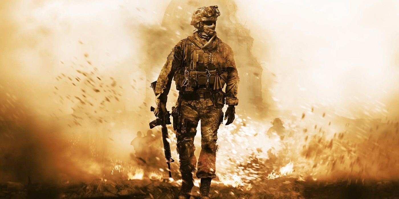 Call Of Duty Soldier Walking