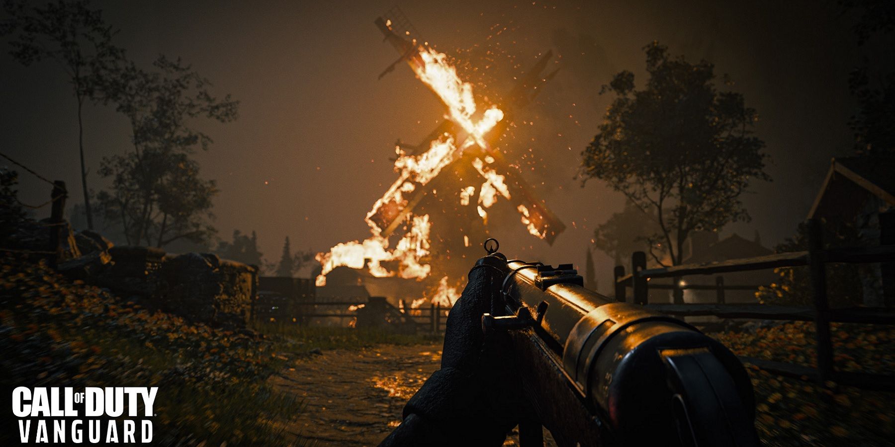 Call Of Duty Vanguard Burning Windmill
