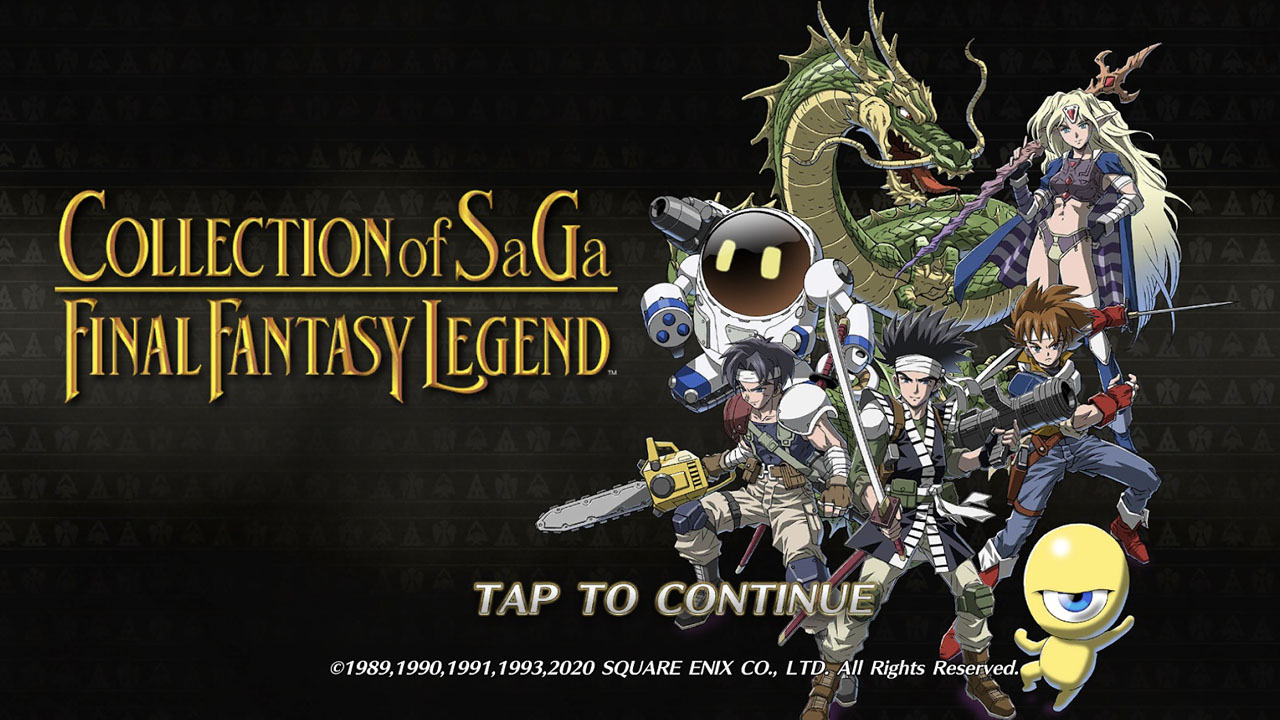 Sammlung vun der Saga Final Fantasy Legend 08 27 21 1