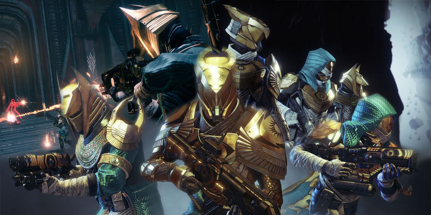 Ƙaddara 2 Gwajin Osiris Crucible Warlock Titan Hunter Armor
