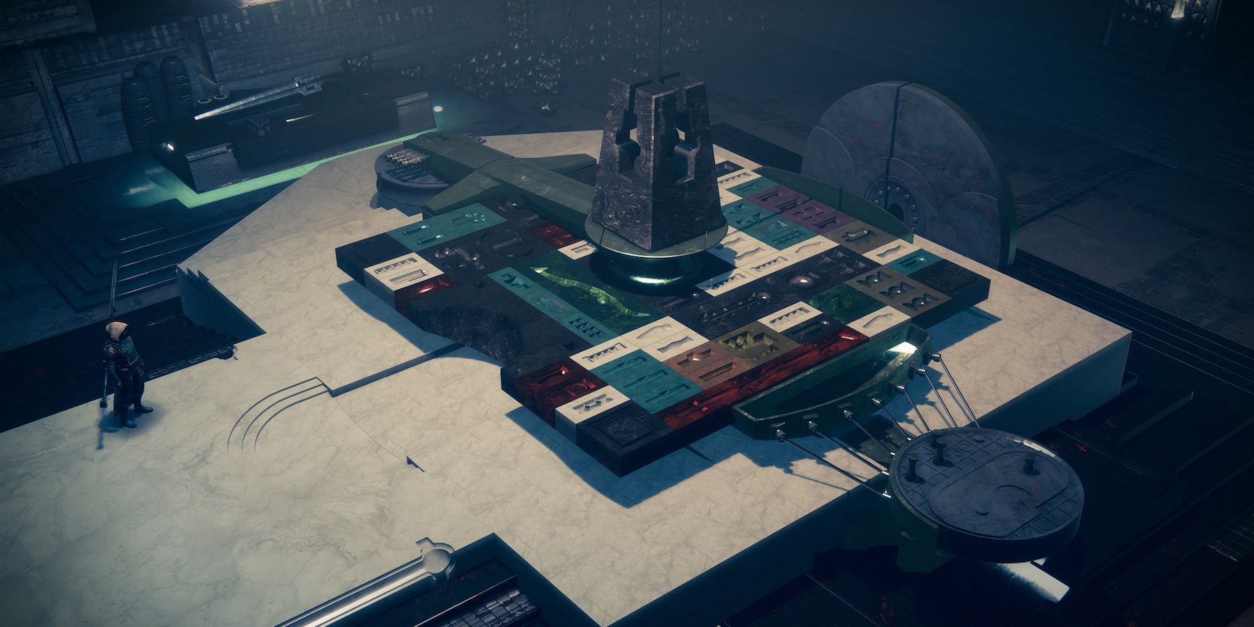Área de modificación de la mesa de elaboración de armas de Destiny 2