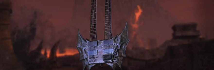 Elderscrollson желілік гитара