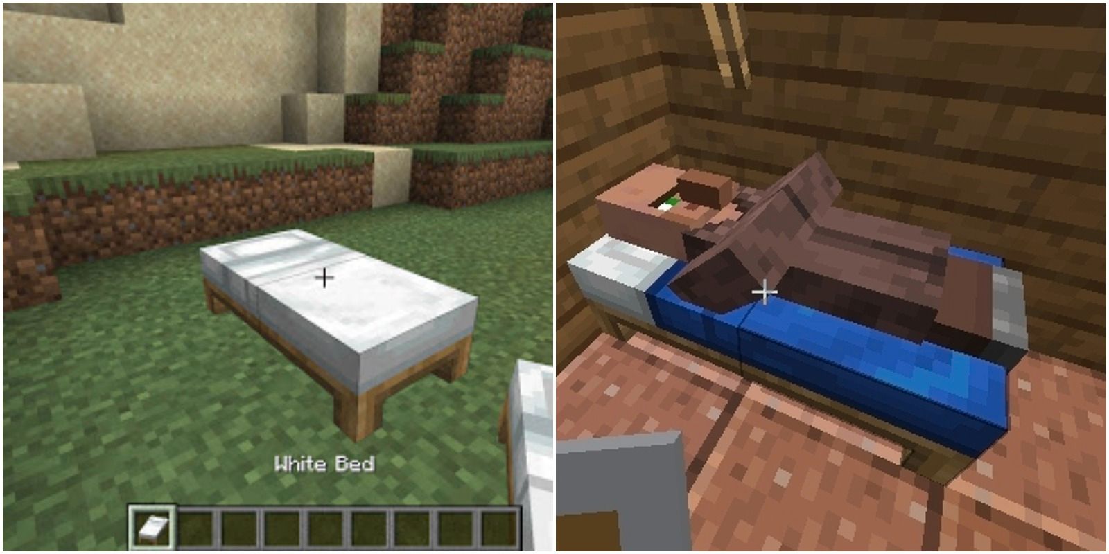 دليل سرير Minecraft للصورة المميزة