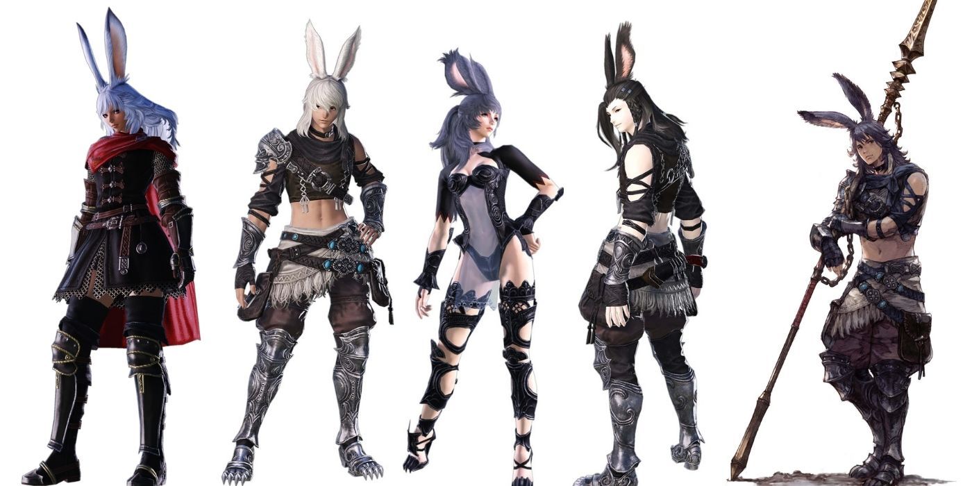 Final Fantasy 14 Viera Male And Female