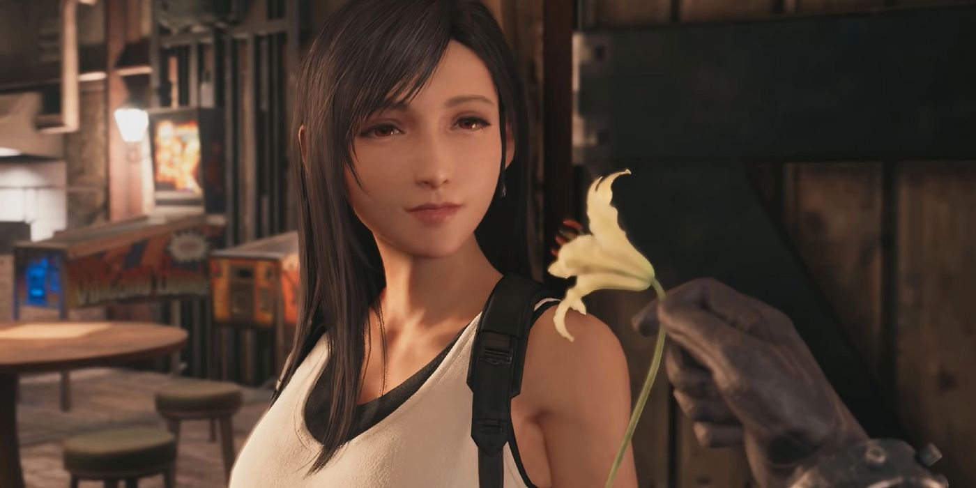 Final Fantasy 7 Remake Tifa Flower