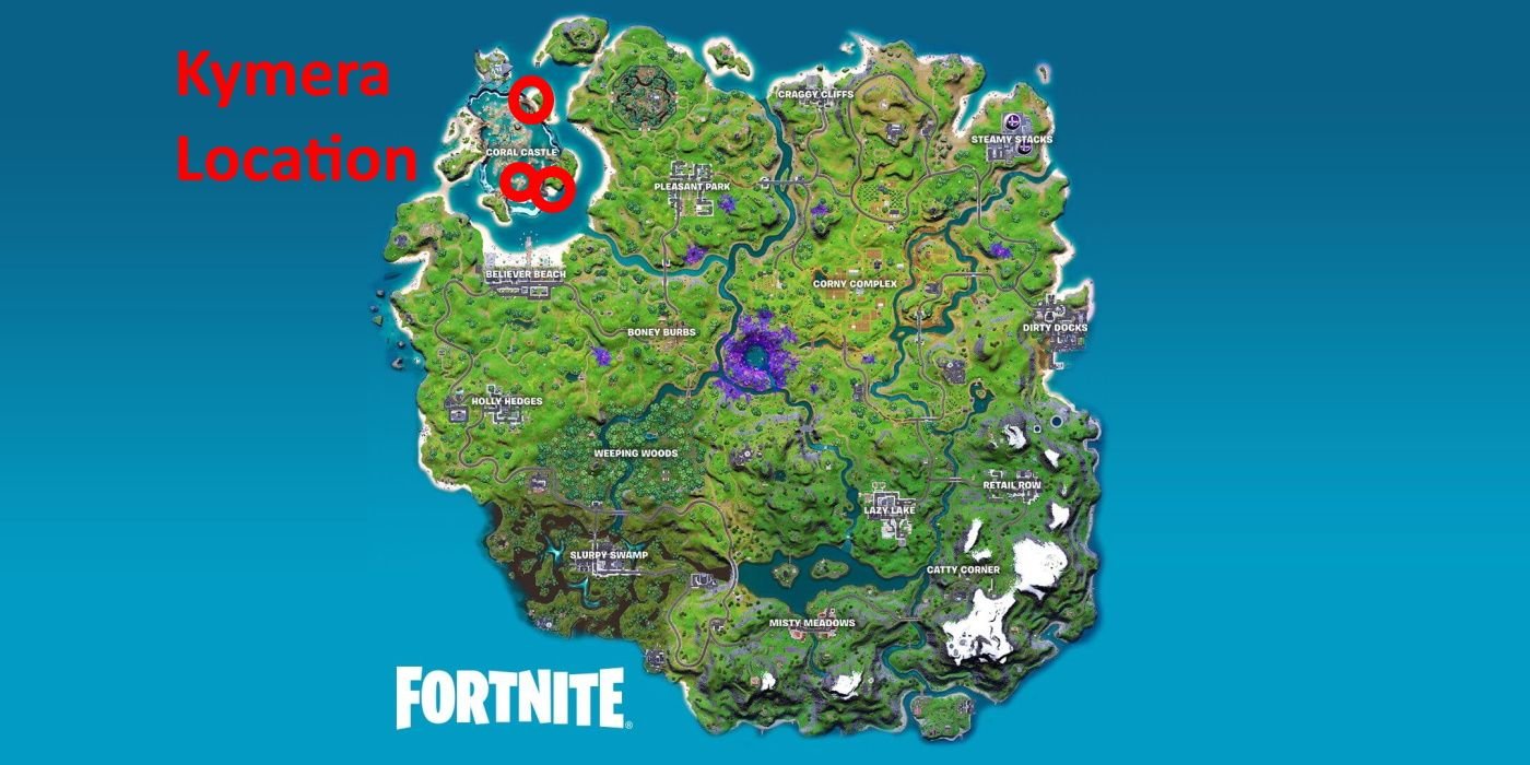 Fortnite Kymera Location Season 7 Map