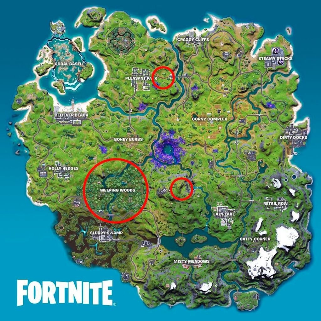 Fortnite Season 7 Wildlife Map