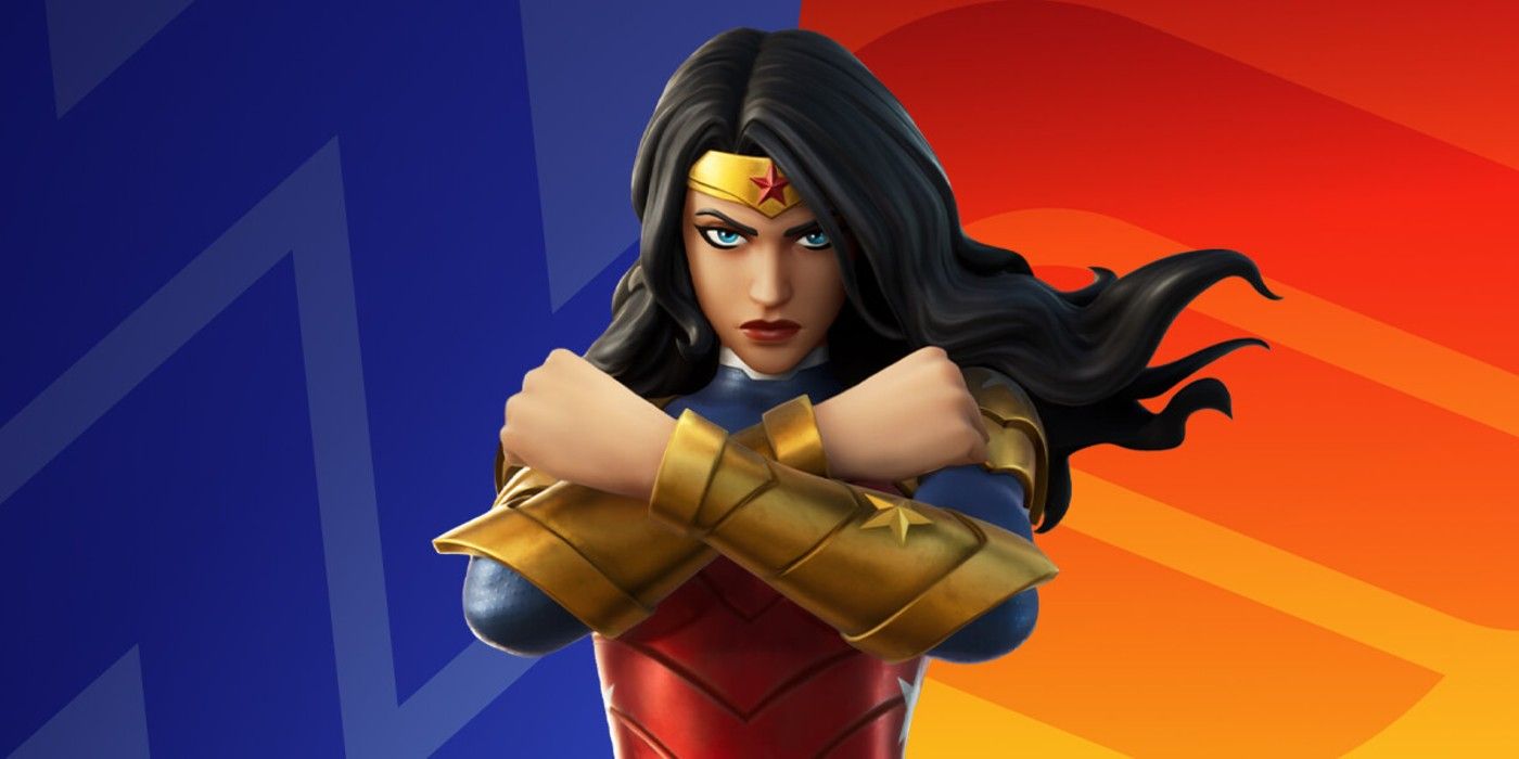 Fortnite Wonder Woman သံချပ်ကာ မူကွဲ