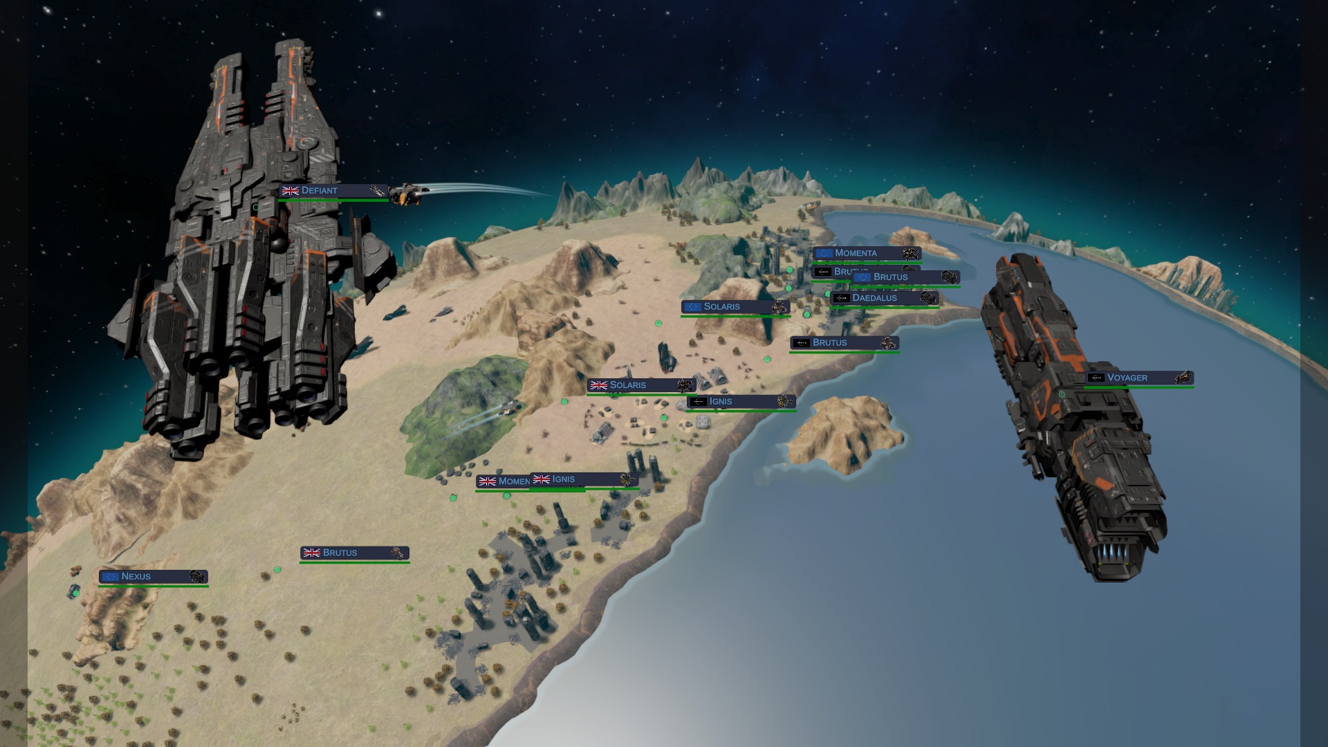 Homeworld and Battlestar Galactica collide in new space RTS game Fragile Existence