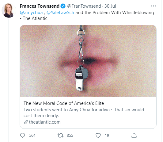Fran Townsend-tweet