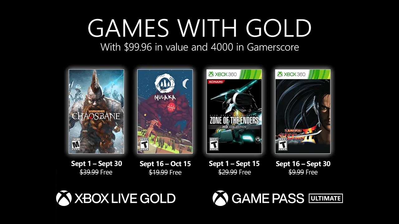Games With Gold September 2021 08 26 21 1