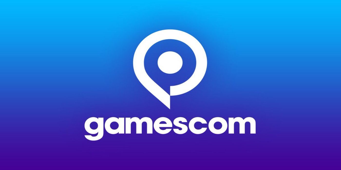 Gamescom Blue Backdrop