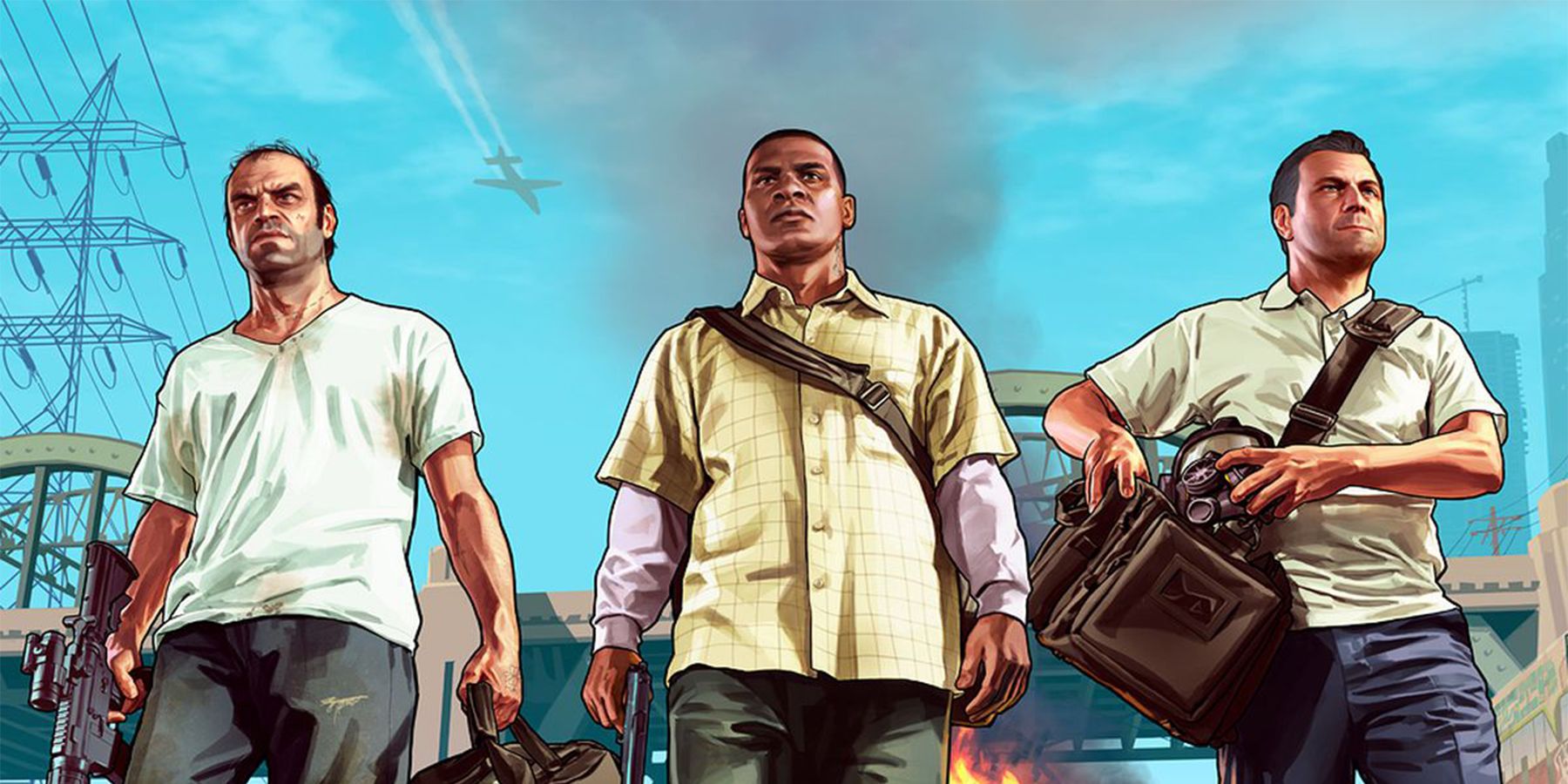 Grand Theft Auto 5 Protagonists 1