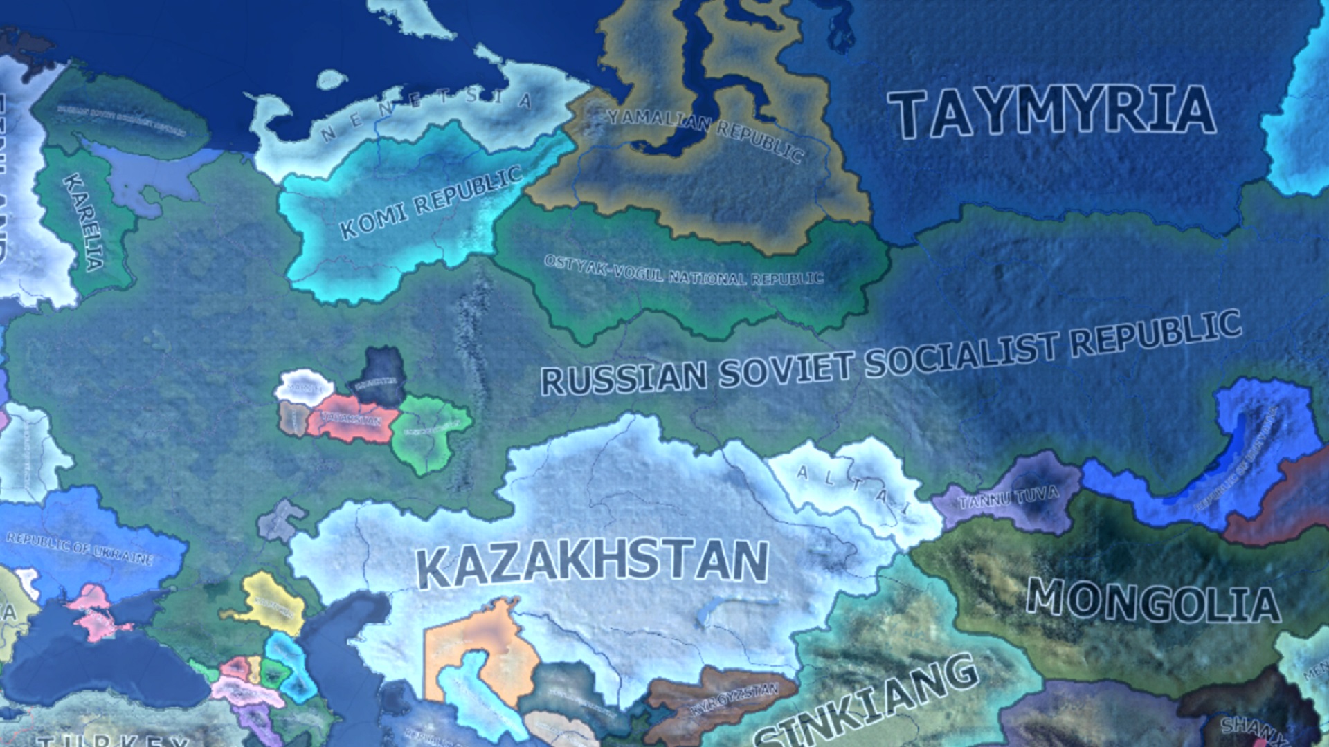 Hearts of Iron 4’s next DLC will let you split Soviet Russia into 29 separate entities
