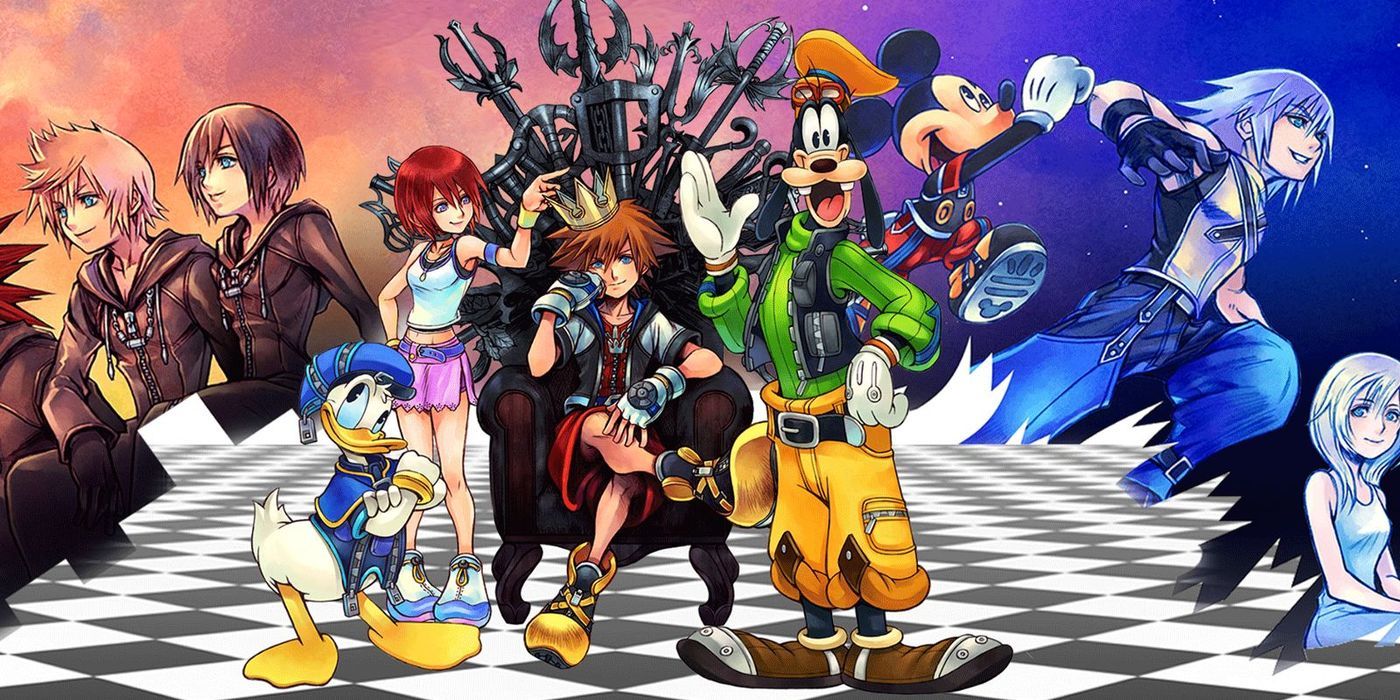Kh1 Kh2 Kingdom Hearts-personages 2