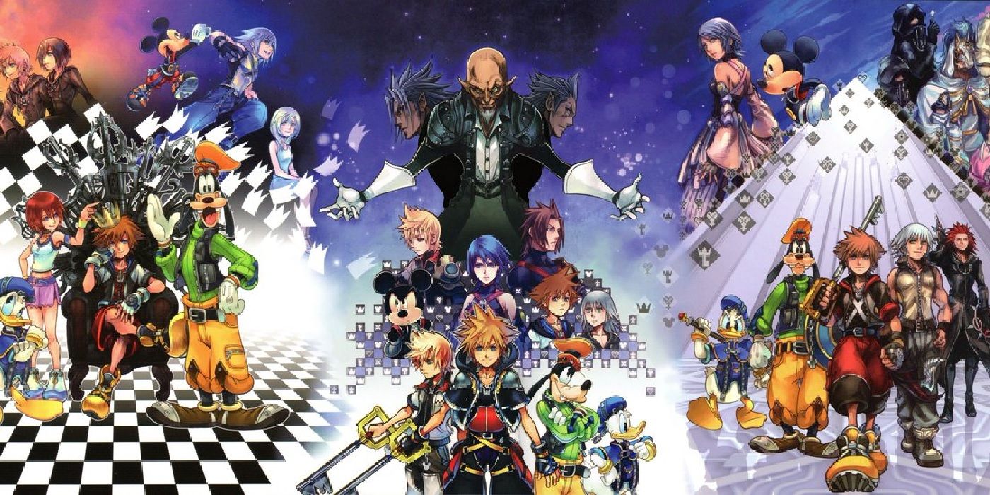 Dosavadní příběh Kingdom Hearts