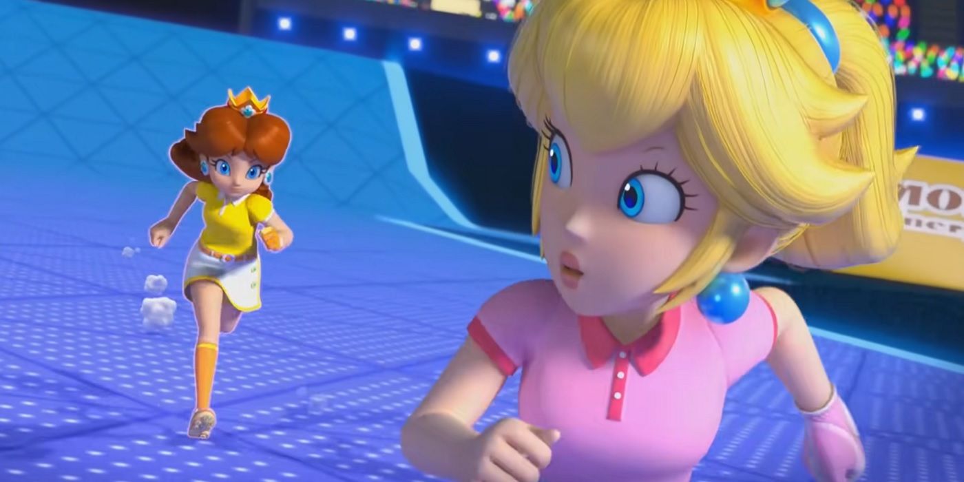 Mario Golf Super Rush Peach နှင့် Daisy