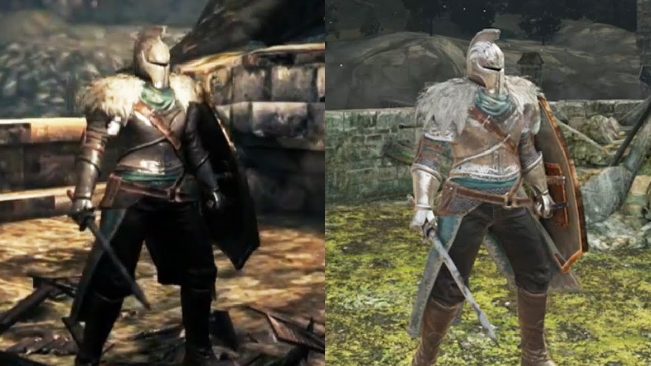 Dark Souls 2 downgrade full comparison - YouTube