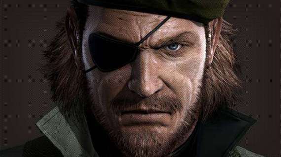 Metal Gear Solid Peace Walker Solid Snake Face Mini