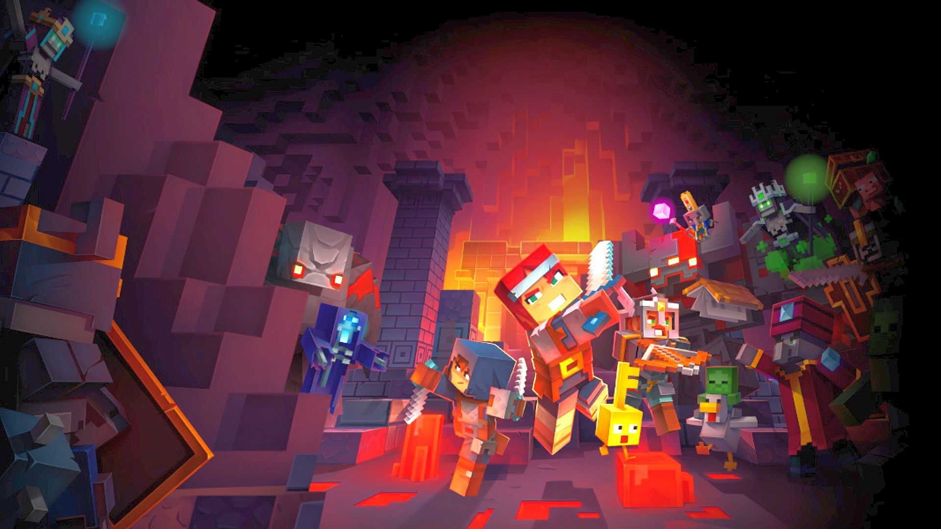 Minecraft Dungeons is headed to Steam