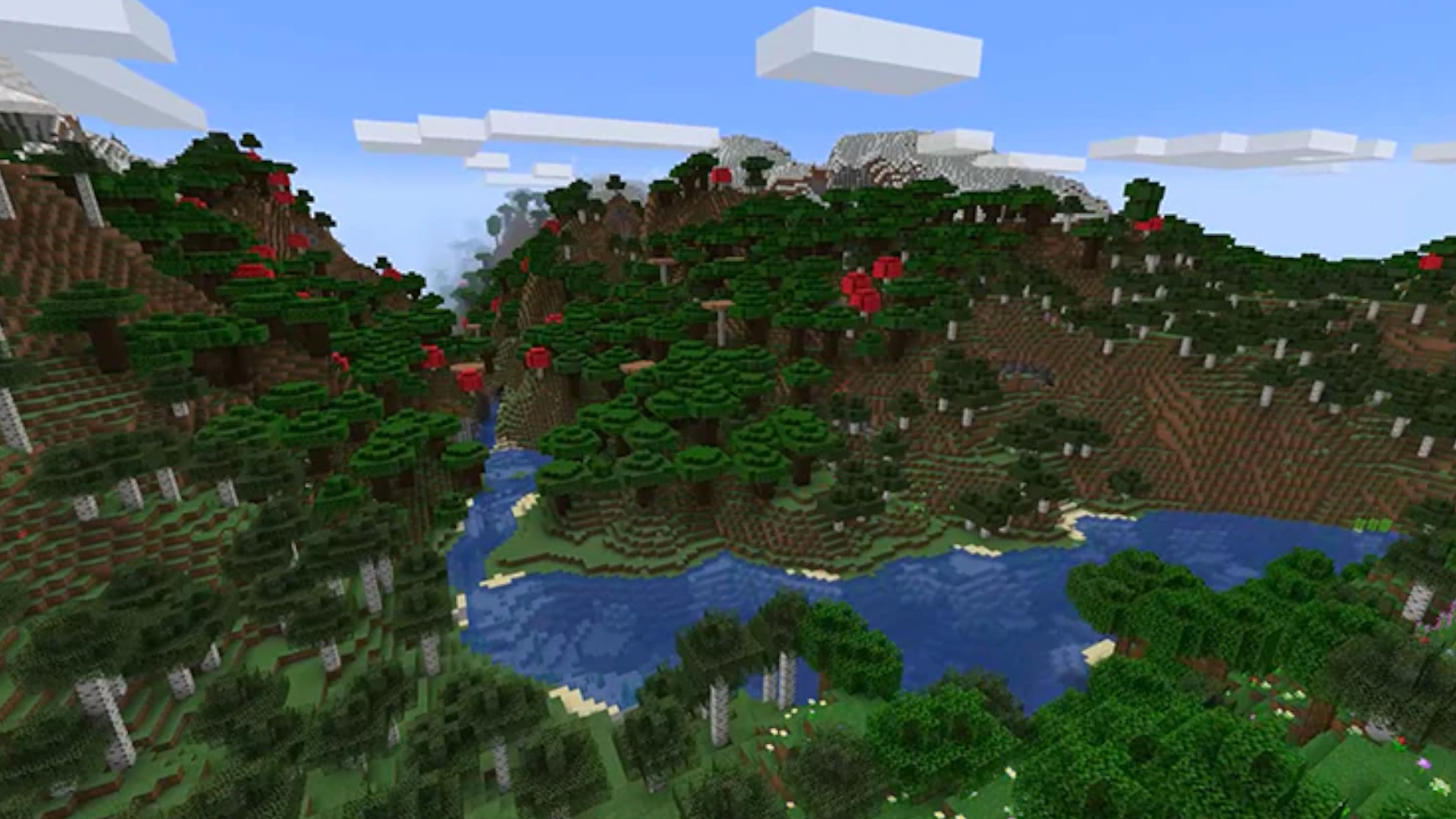 Minecraft adds another new mountain biome for 1.18