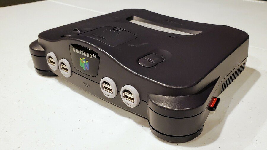 N64 with Switch cartridge reader