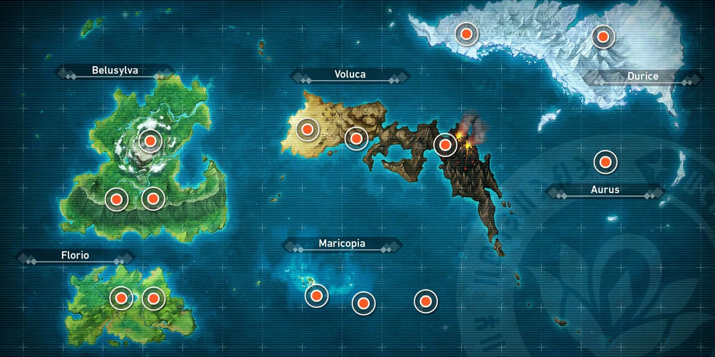 Naujas „Pokemon Snap Lental Region Complete Map Post Dlc“.