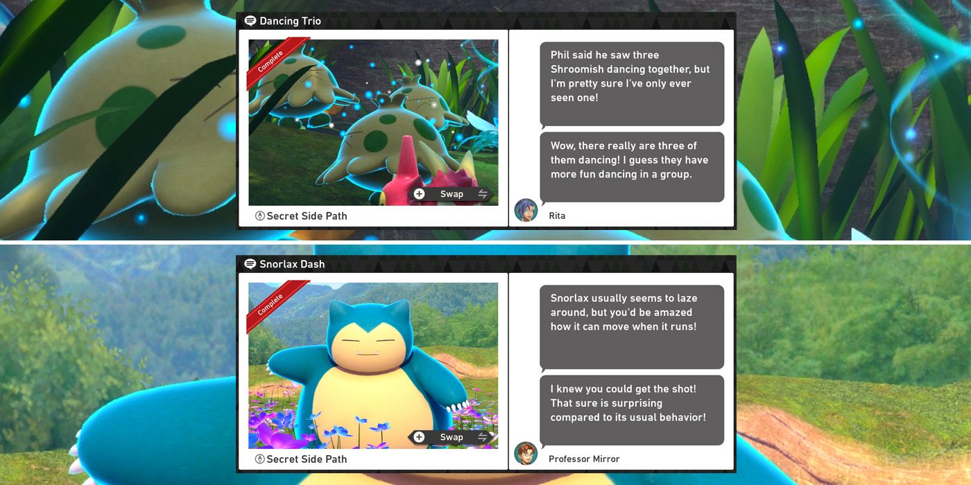 Նոր Pokemon Snap Secret Side Path-ի օրվա հարցումը ներկայացված է