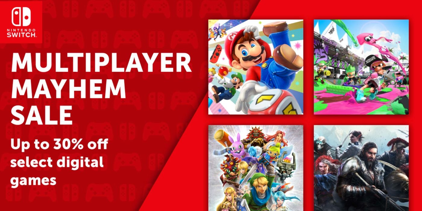 Nintendo Eshop Multiplayer Mayhem ရောင်းချခြင်း။