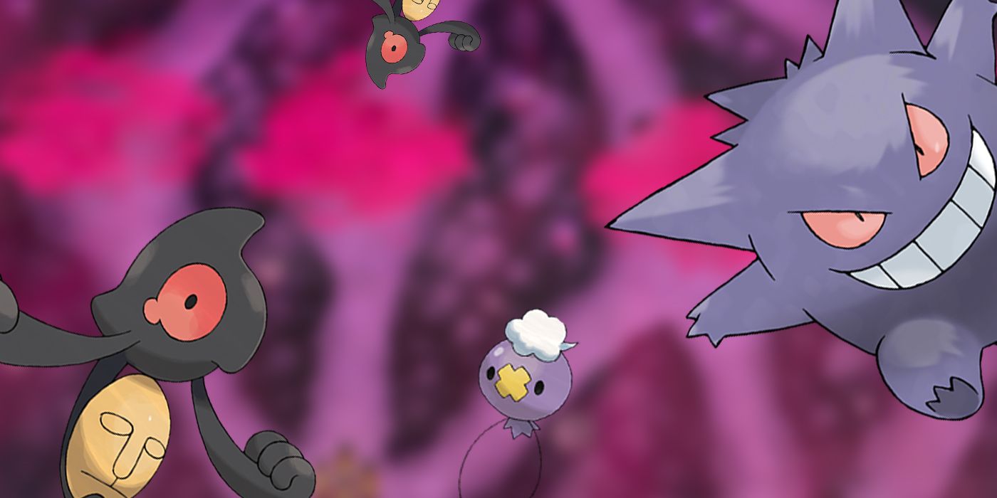 Pokemon Ghost Numbers Banner