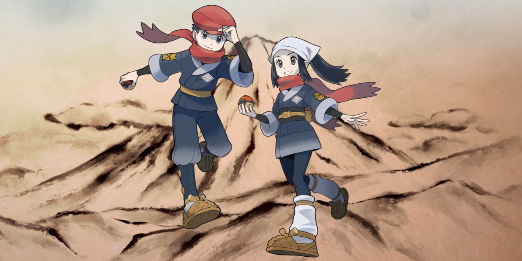 Pokemon Legends Arceus Akari And Rei