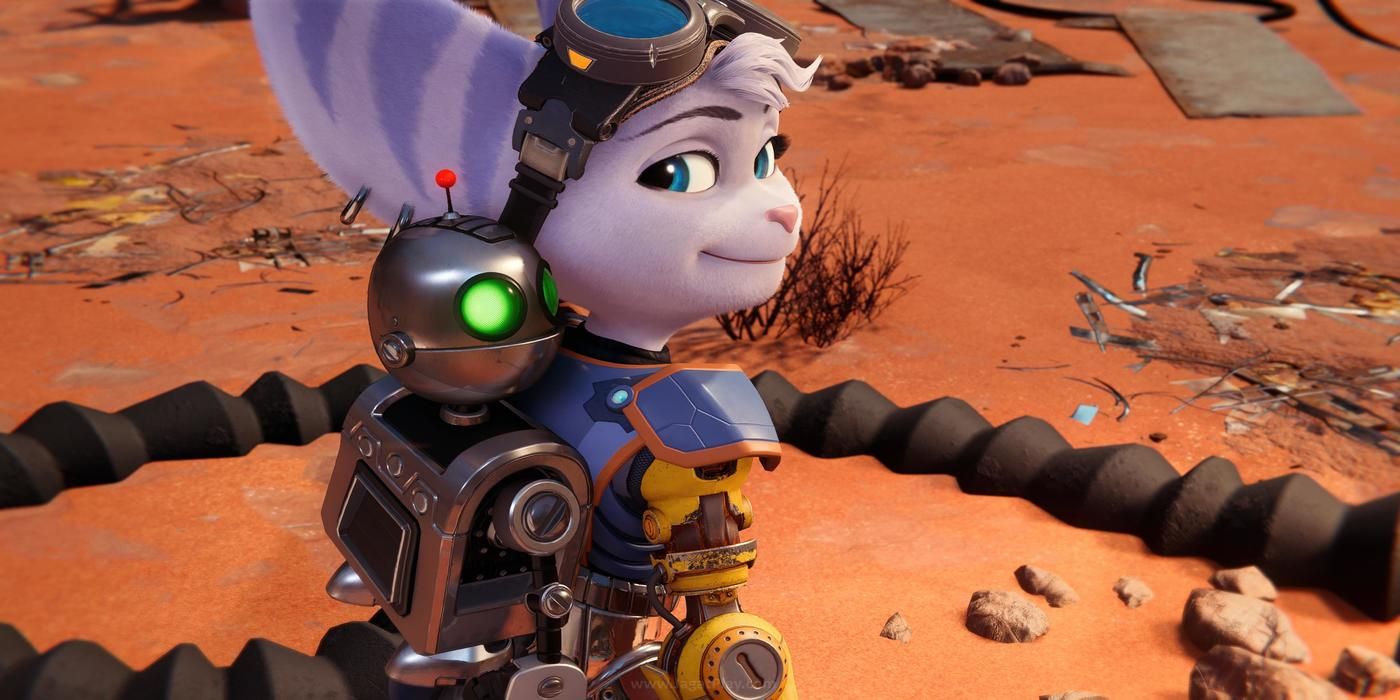 Ratchet And Clank Rift Apart Rivet Looks Behind Her