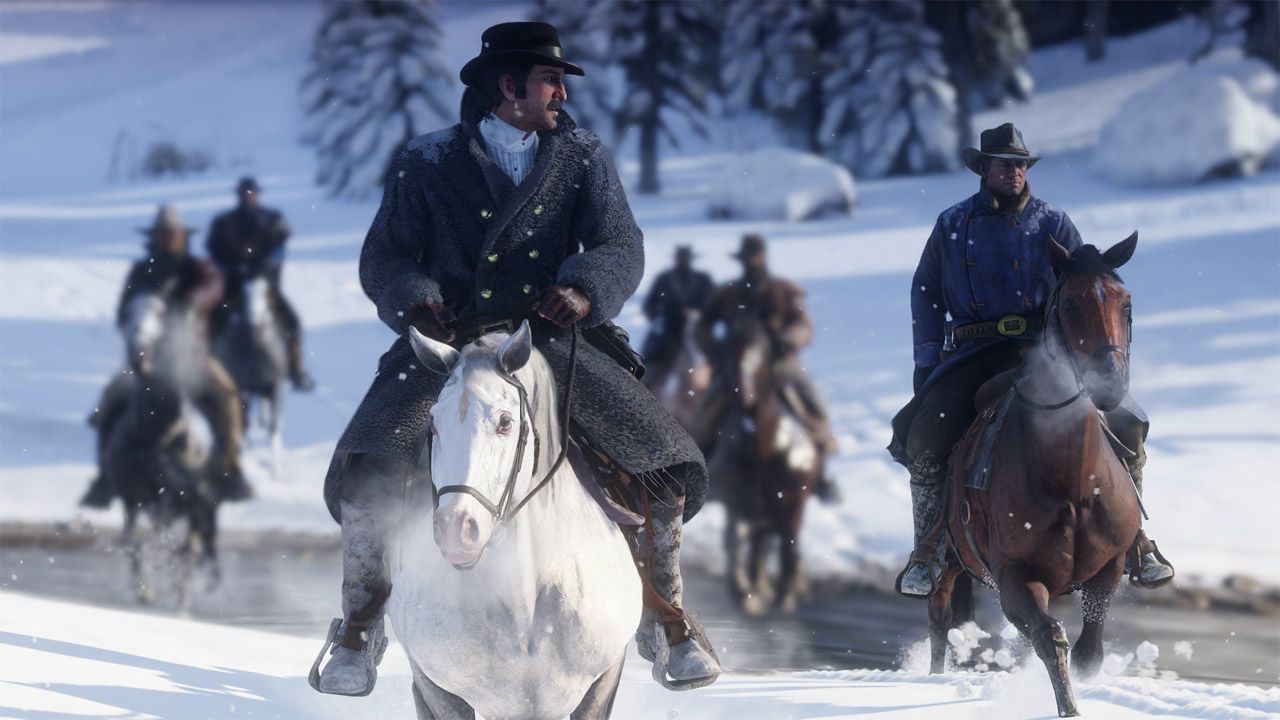 Red Dead Redemption 2 Gameplay Trailer Breakdown Snow