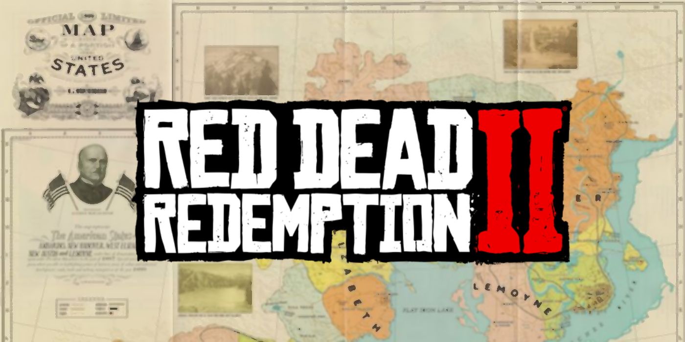 Red Dead Redemption 2 mapa