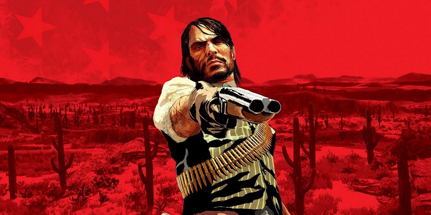Red Dead Redemption 盒子艺术约翰·马斯顿