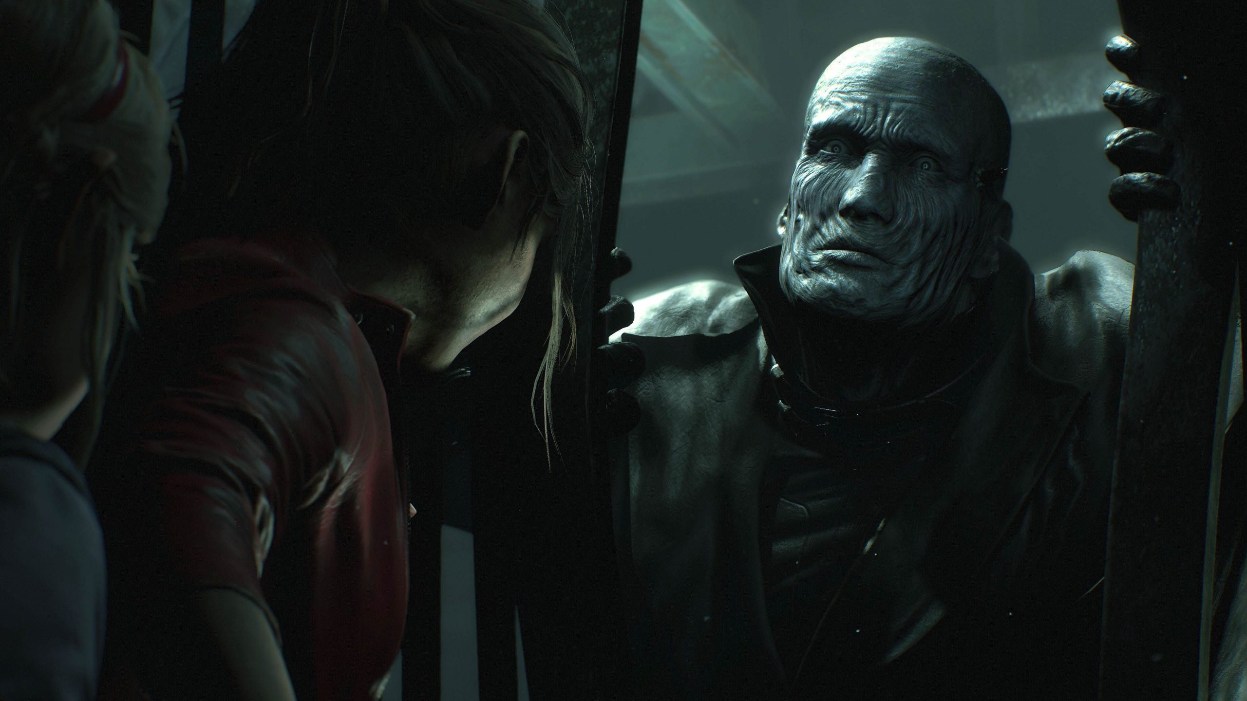 A Resident Evil 2 képernyőképek Ada Wong zsarnok arcáról