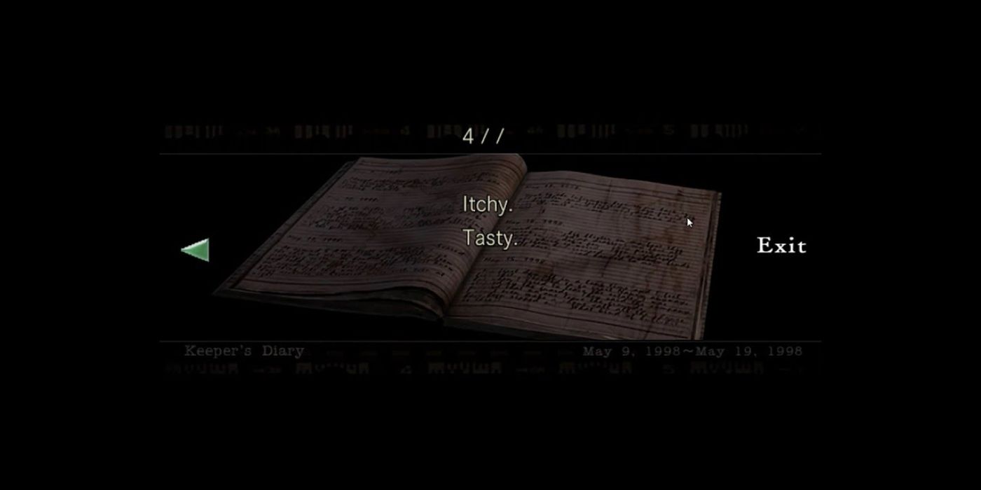 Sou entènèt jwèt Resident Evil Itchy Tasty