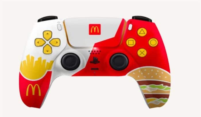 Controlador personalitzat de McDonald's PS5