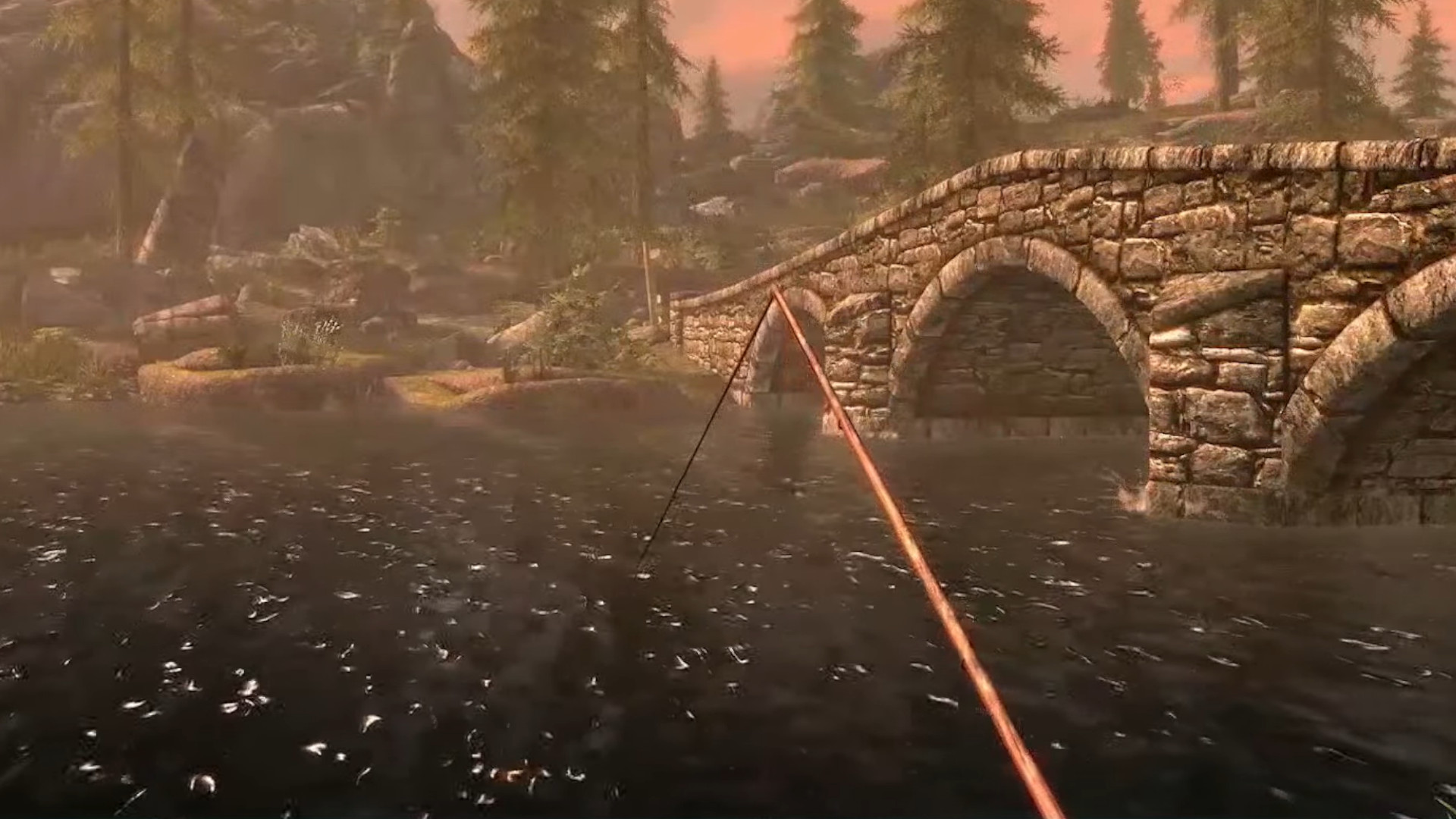 Skyrim gets a free anniversary update with fishing